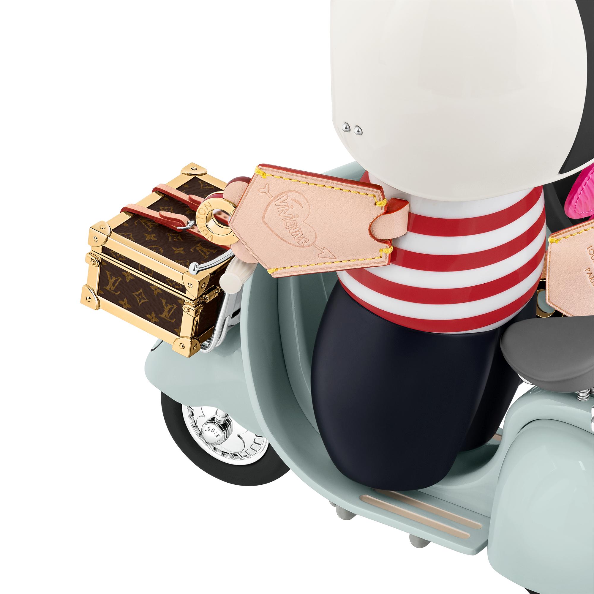 Side Car Vivienne & Gaston Epi Leather in Trunks, Travel and Home