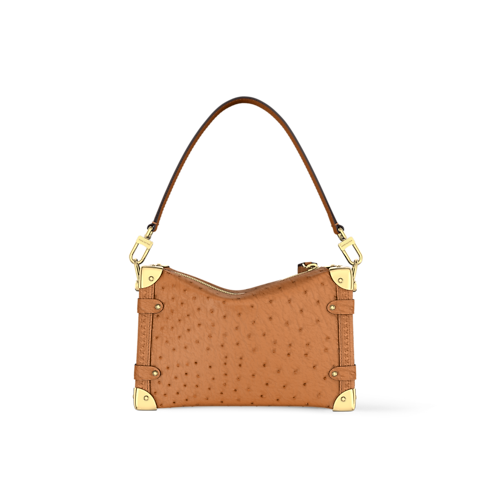 Side Trunk MM Autruche in Women's Handbags Exotic Leather Bags collections by Louis Vuitton (Product zoom)