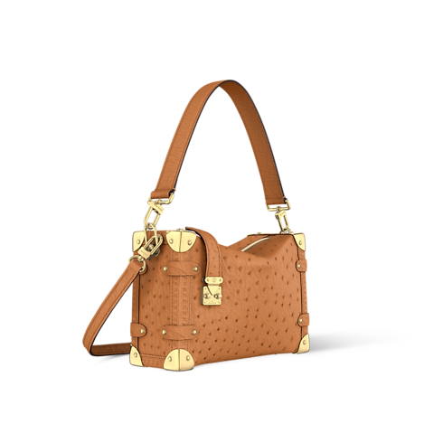 Side Trunk MM Autruche in Women's Handbags Exotic Leather Bags collections by Louis Vuitton (Product zoom)