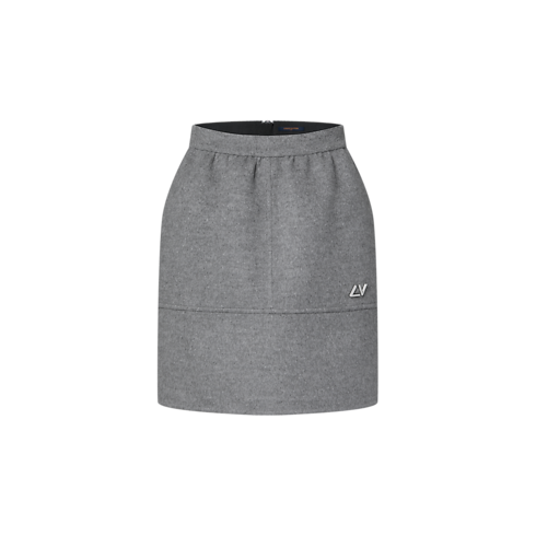 Signature Charm Double Face Skirt in Women's Ready-to-Wear Skirts and Shorts collections by Louis Vuitton (Product zoom)