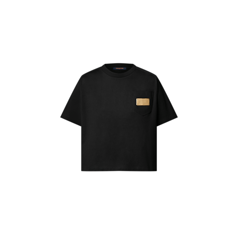 Signature Plaque T-Shirt in Women's Ready-to-Wear Tops collections by Louis Vuitton (Product zoom)