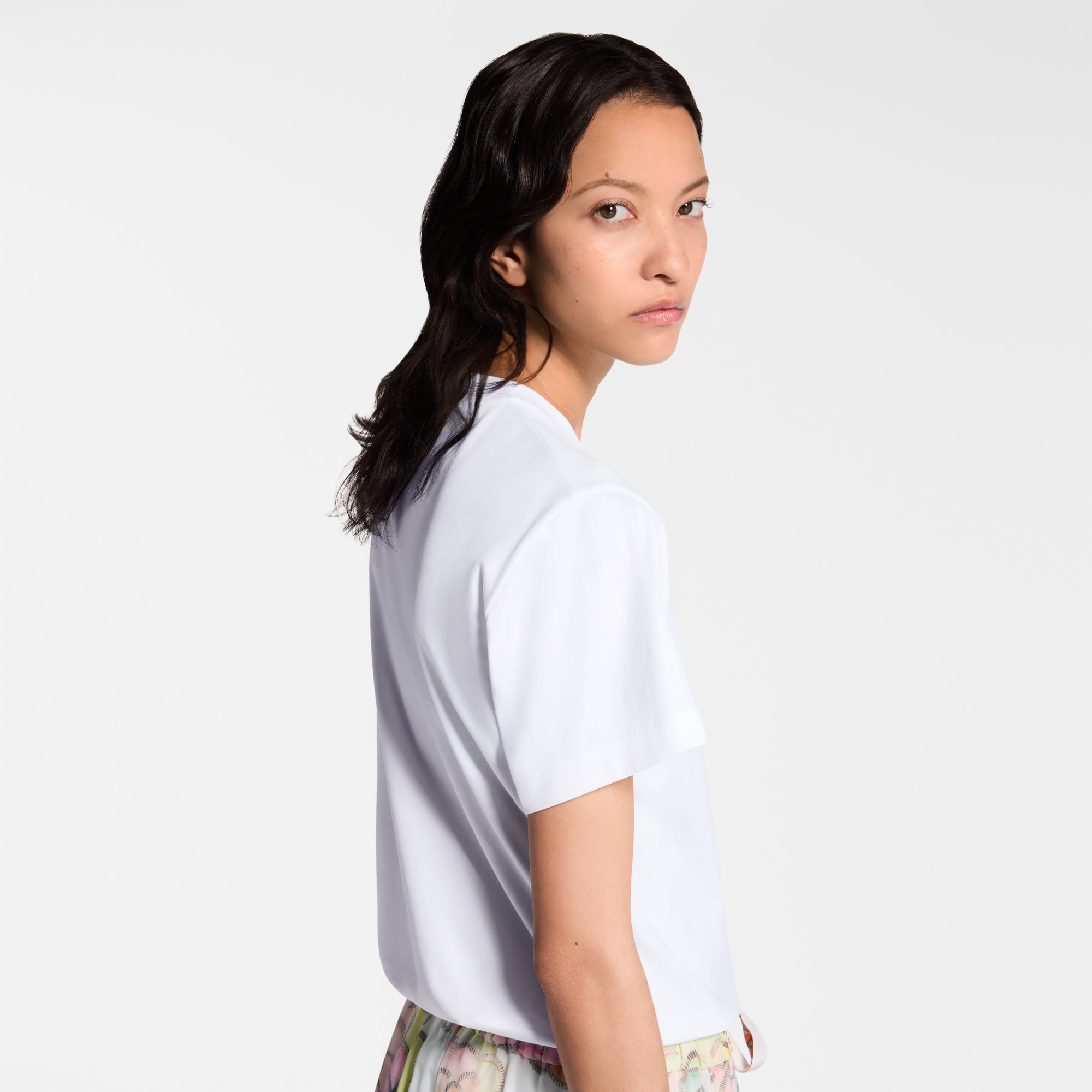 Signature Zipper Detail T-Shirt   in Women