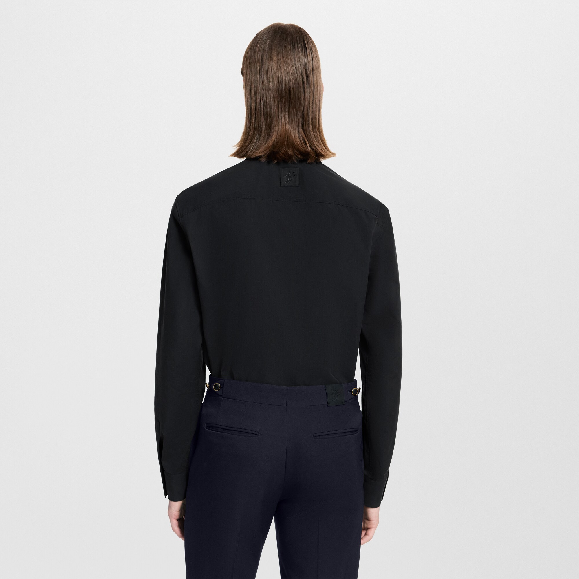 Silk-Blend Evening Shirt  in Men