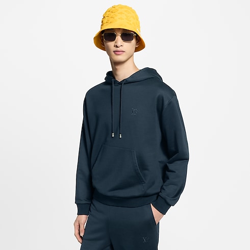 Silk Blend Signature Hoodie in Men's Ready-to-Wear Knitwear and Sweatshirts collections by Louis Vuitton (Product zoom)