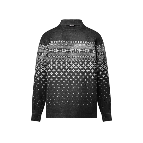 Silk, Cashmere And Wool-Blend Double-Face Jacquard Overshirt in Men's Ready-to-Wear All Ready-to-Wear collections by Louis Vuitton (Product zoom)