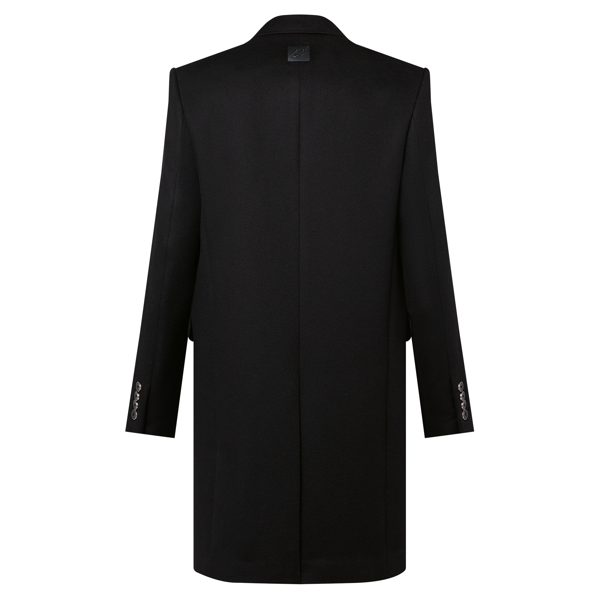 Single-Breasted Tailored Cashmere Coat  in Men