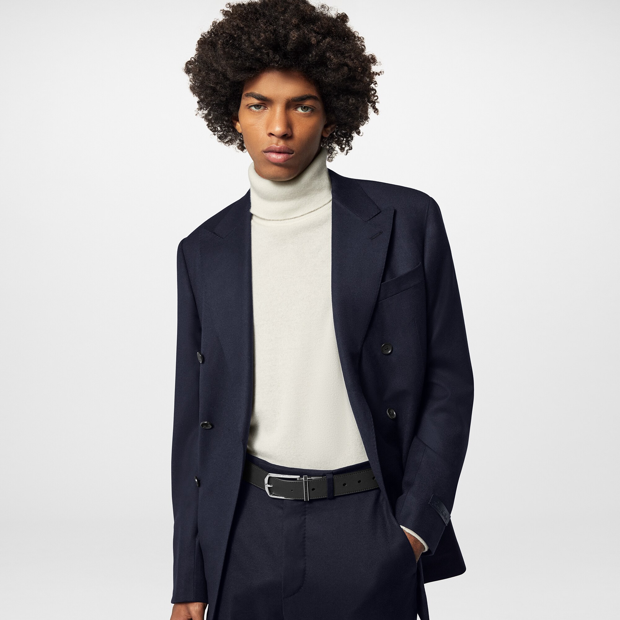 Slender 35mm Reversible Belt Other Leathers in Men