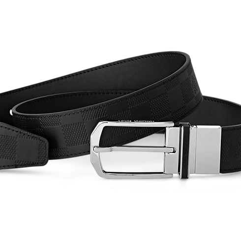 Slender 35mm Reversible Belt Other Leathers in Men's Accessories Men's Belts collections by Louis Vuitton (Product zoom)