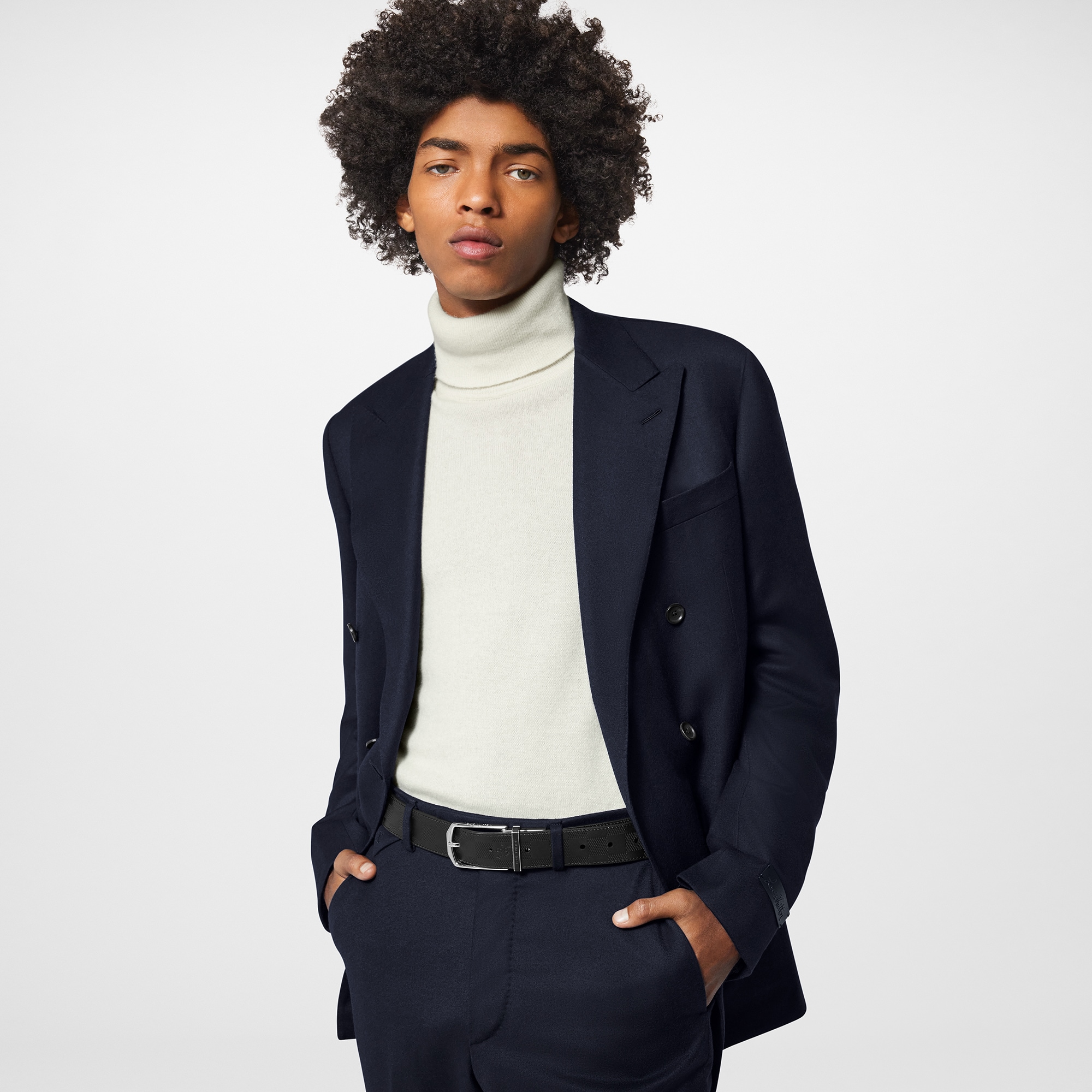 Slender 35mm Reversible Belt Other Leathers in Men