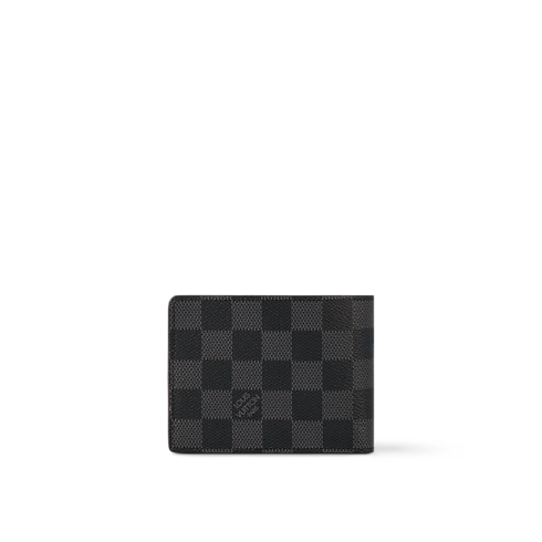 Slender Wallet Damier Graphite Canvas in Men's Wallets and Small Leather Goods Men's Wallets and Small Leather Goods collections by Louis Vuitton (Product zoom)