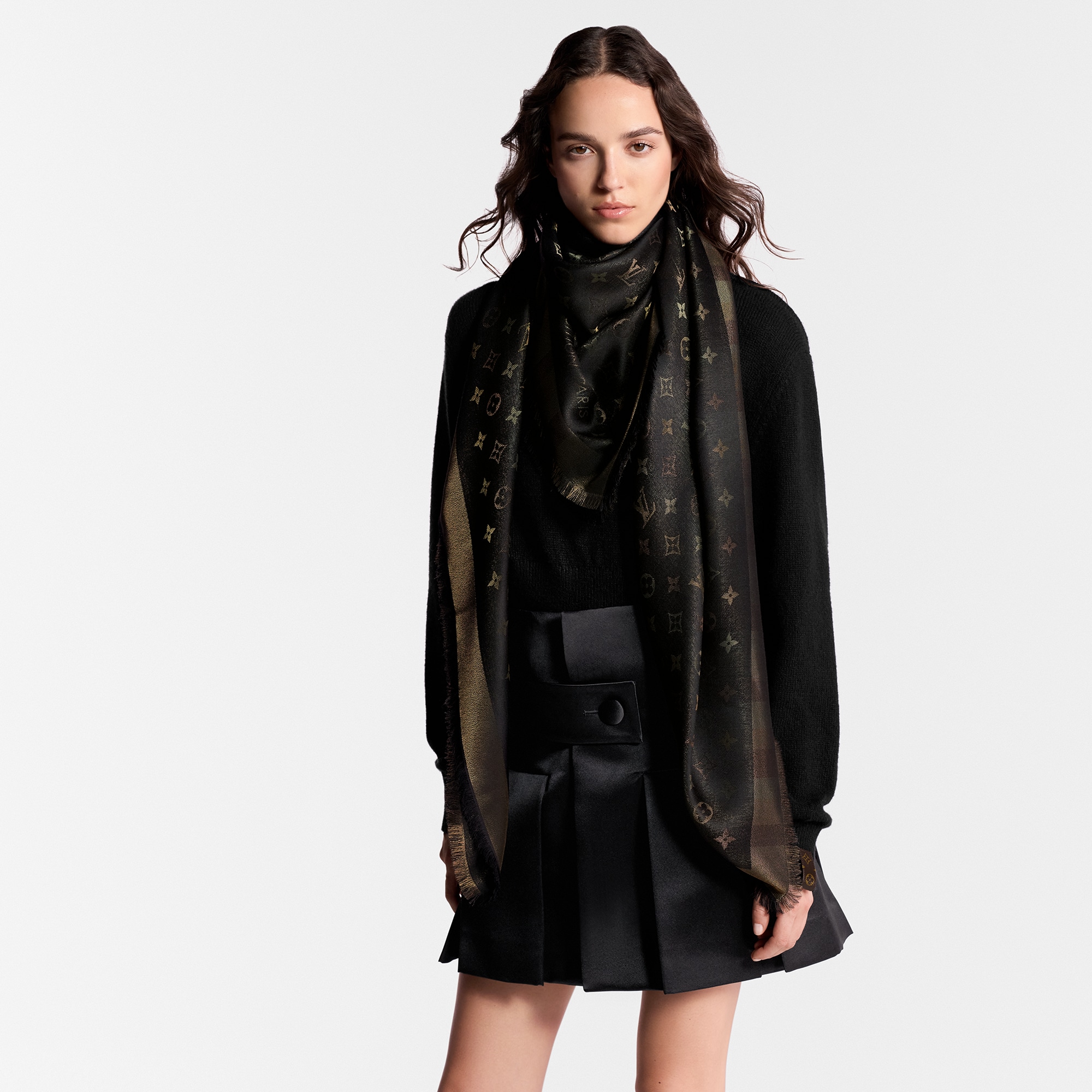 So Shine Monogram Shawl . in Women