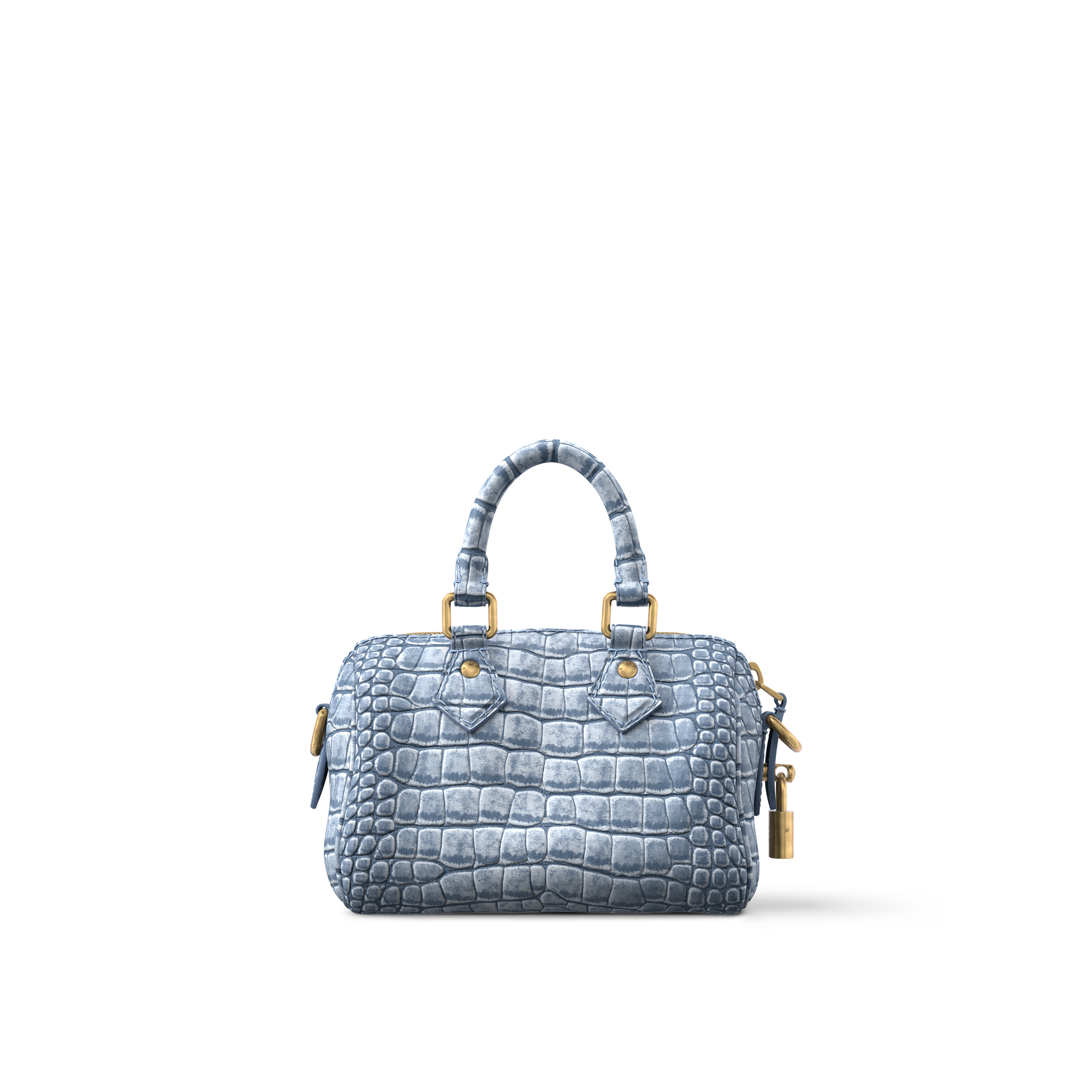 Speedy 18 Bandoulière Crocodilien Mat in Les Extraordinaires