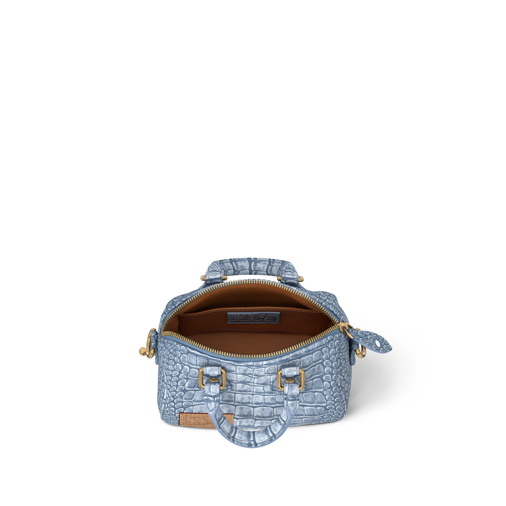 Speedy 18 Bandoulière Crocodilien Mat in Les Extraordinaires