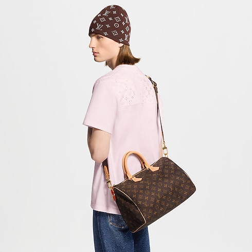Speedy 30 Bandoulière Louis Vuitton Silk Tech G76 in Men's Bags All Bags collections by Louis Vuitton (Product zoom)