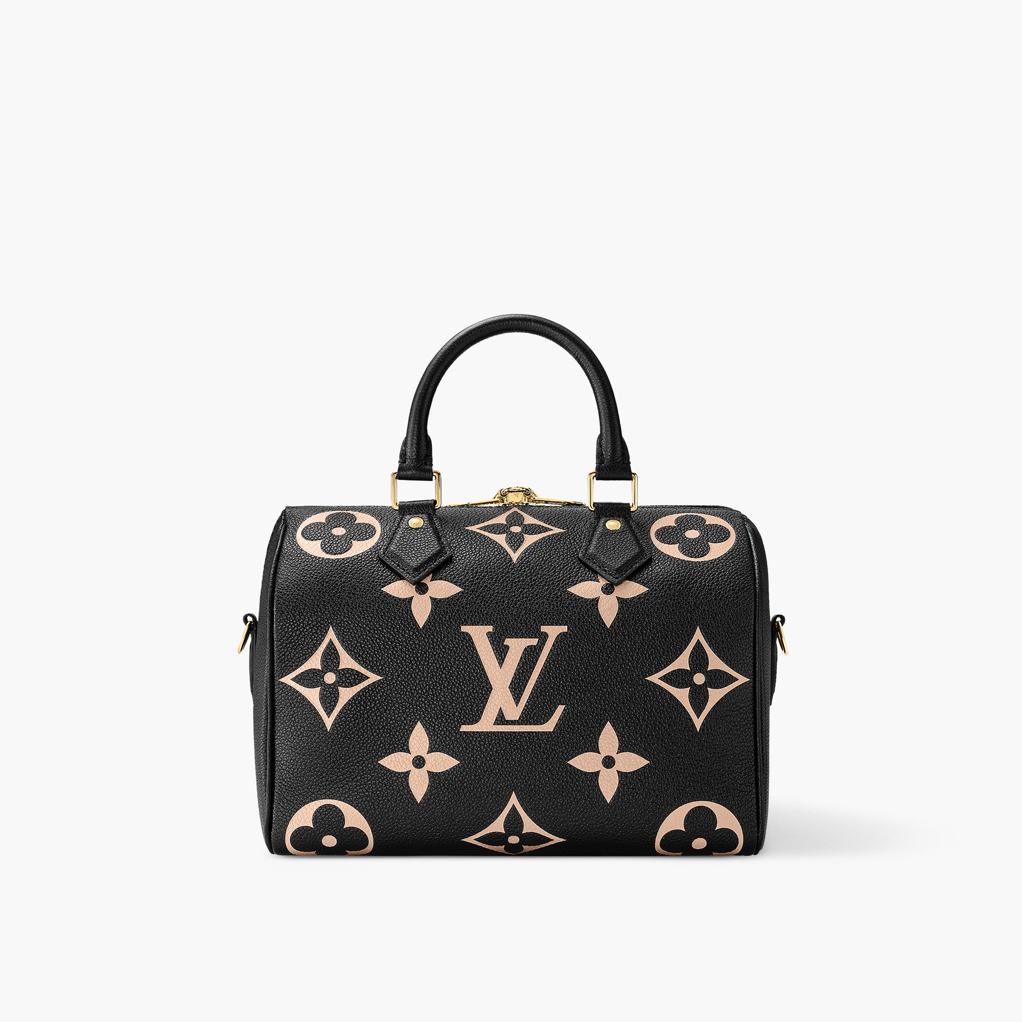 Speedy Bandoulière 25 Bicolour Monogram Empreinte Leather