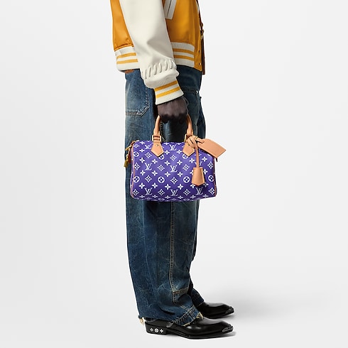Speedy P9 Bandoulière 25 H40 in Les Extraordinaires's Leather Goods and Travel Speedy P9 collections by Louis Vuitton (Product zoom)