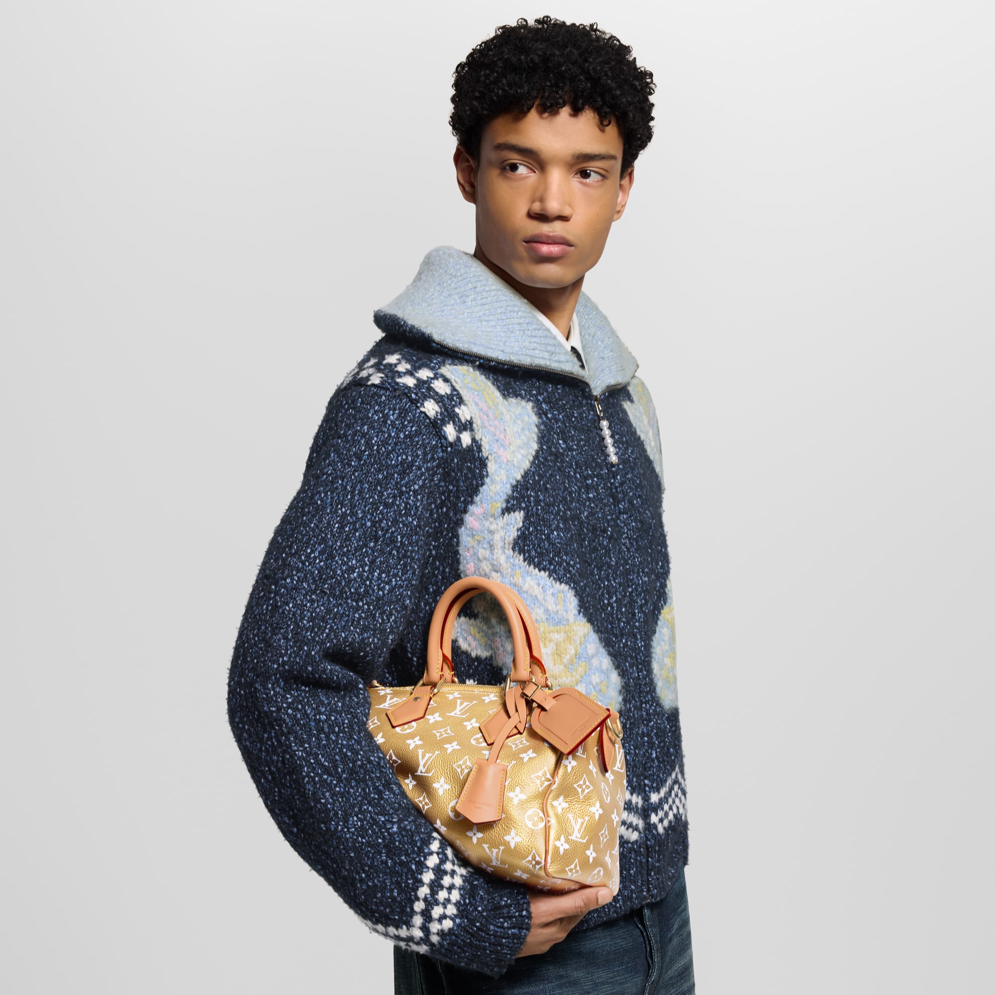 Speedy P9 Bandoulière 25 Autres Cuirs Monogram in Les Extraordinaires