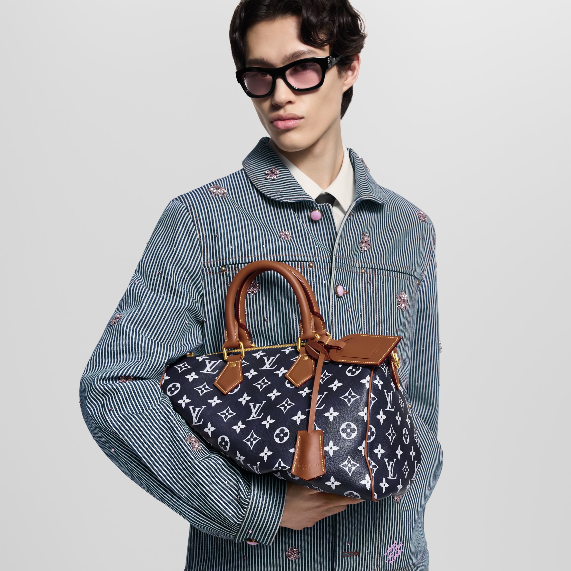 Speedy P9 Bandoulière 30 Autres Cuirs Monogram in Les Extraordinaires
