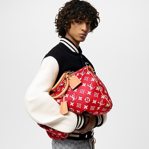 Speedy P9 Bandoulière 40 H40 in Les Extraordinaires's Leather Goods and Travel Speedy P9 collections by Louis Vuitton (Product zoom)