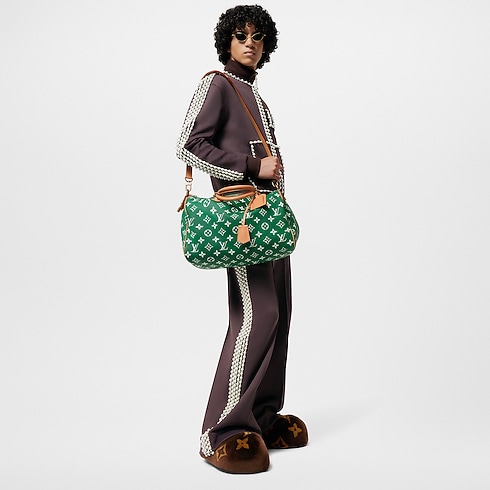 Speedy P9 Bandoulière 50 H40 in Les Extraordinaires's Leather Goods and Travel Speedy P9 collections by Louis Vuitton (Product zoom)