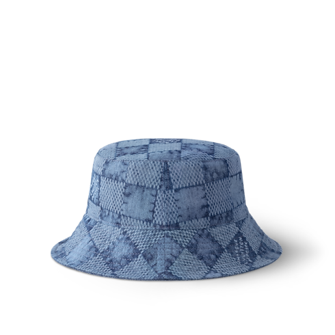 Splash Damier Bucket Hat . in Men's Accessories Hats, Beanies and Gloves collections by Louis Vuitton (Product zoom)