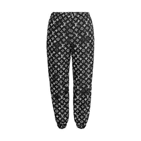 Stencil-effect Monogram Jogging Pants in Women's Ready-to-Wear Pants collections by Louis Vuitton (Product zoom)