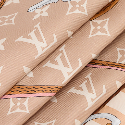 Strap And Trunk Square 90 . in Women's Accessories Silk Squares and Bandeaus collections by Louis Vuitton (Product zoom)