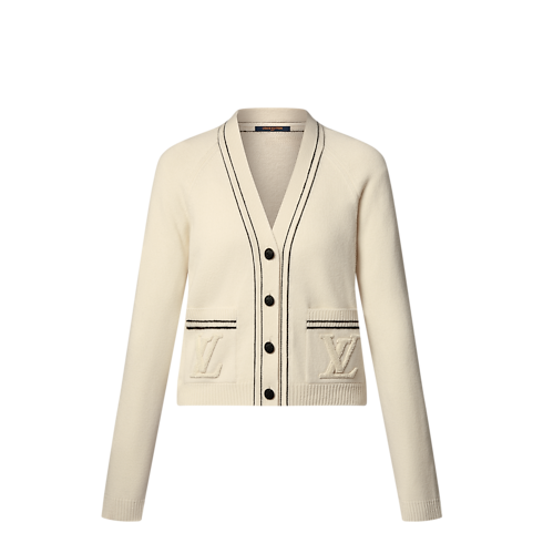 Stripe Accent Cardigan in Women's Ready-to-Wear Knitwear collections by Louis Vuitton (Product zoom)