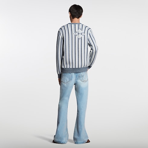 Striped Jacquard Cardigan in Men's Ready-to-Wear All Ready-to-Wear collections by Louis Vuitton (Product zoom)