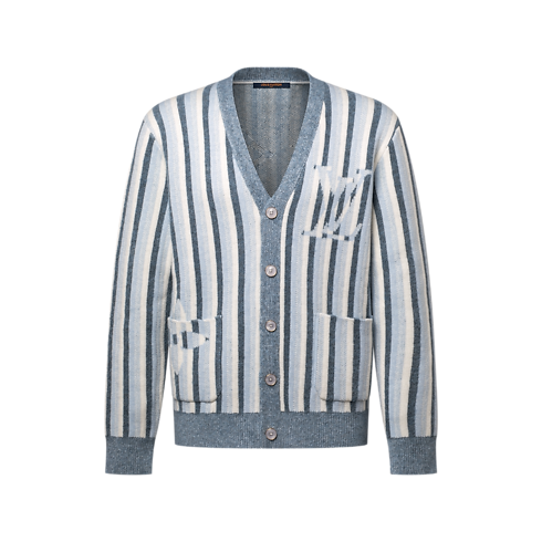 Striped Jacquard Cardigan in Men's Ready-to-Wear All Ready-to-Wear collections by Louis Vuitton (Product zoom)
