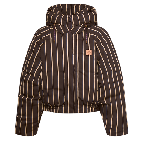 Striped Puffer Jacket in Men's Ready-to-Wear Outerwear and Coats collections by Louis Vuitton (Product zoom)