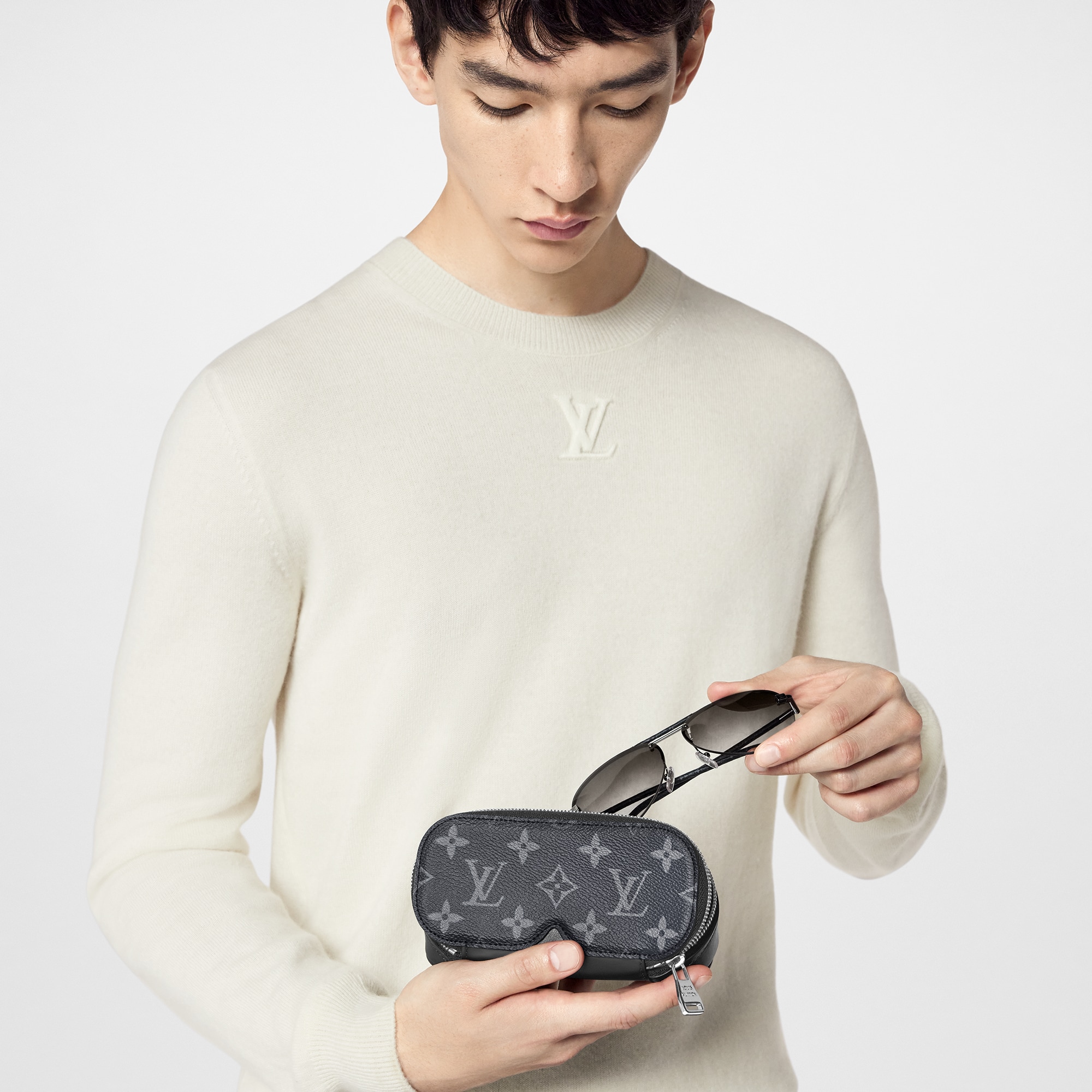 Sunglasses Pouch GM Monogram Eclipse in Trunks, Travel and Home