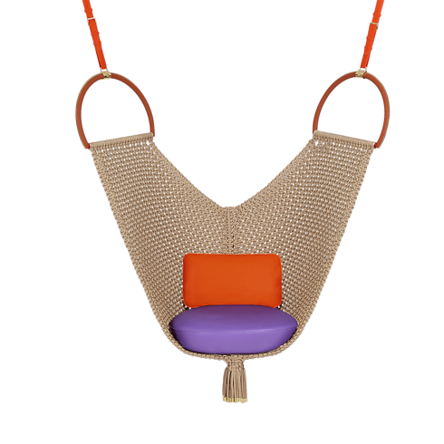 Swing Chair by Patricia Urquiola in Trunks, Travel and Home's Home and Art of Dining Furniture collections by Louis Vuitton (Product zoom)