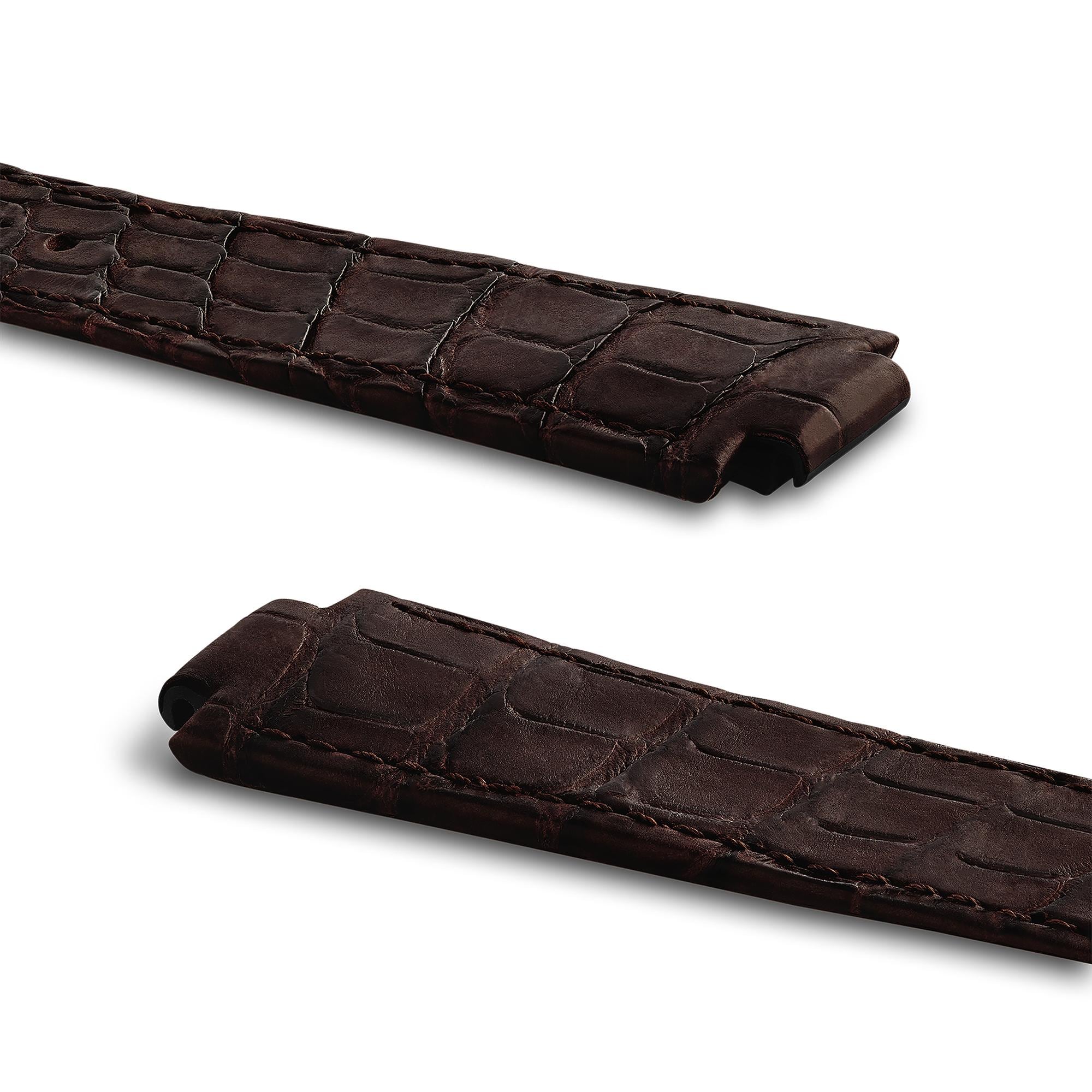 Tambour Alligator Strap  in Watches