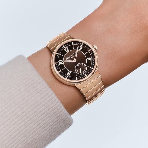 Tambour, Automatic, 40mm, Rose Gold in Watches's All Watches } collections by Louis Vuitton (Product zoom)