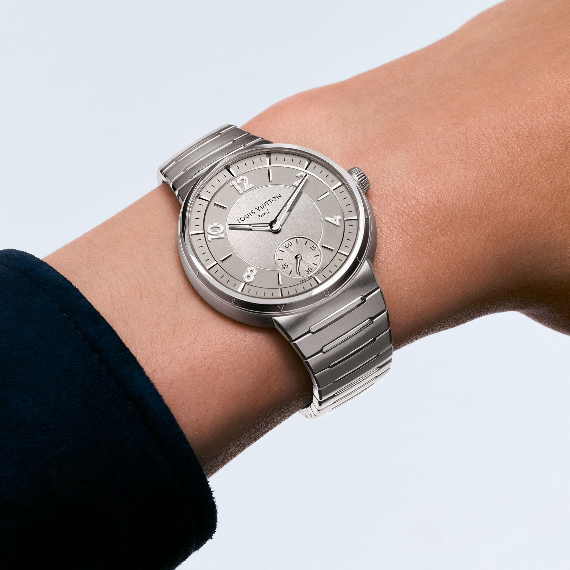 Tambour, Automatic, 40mm, Steel  in Watches