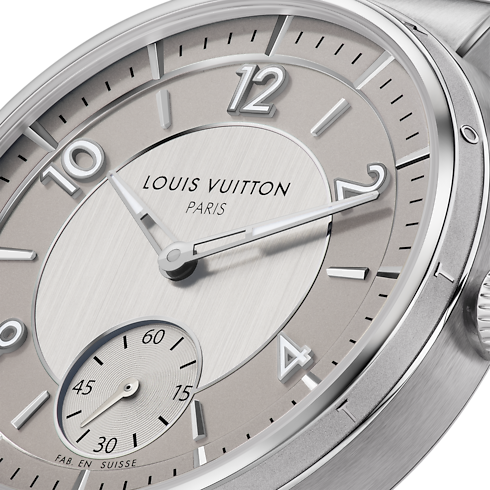 Tambour, Automatic, 40mm, Steel in Watches's All Watches } collections by Louis Vuitton (Product zoom)