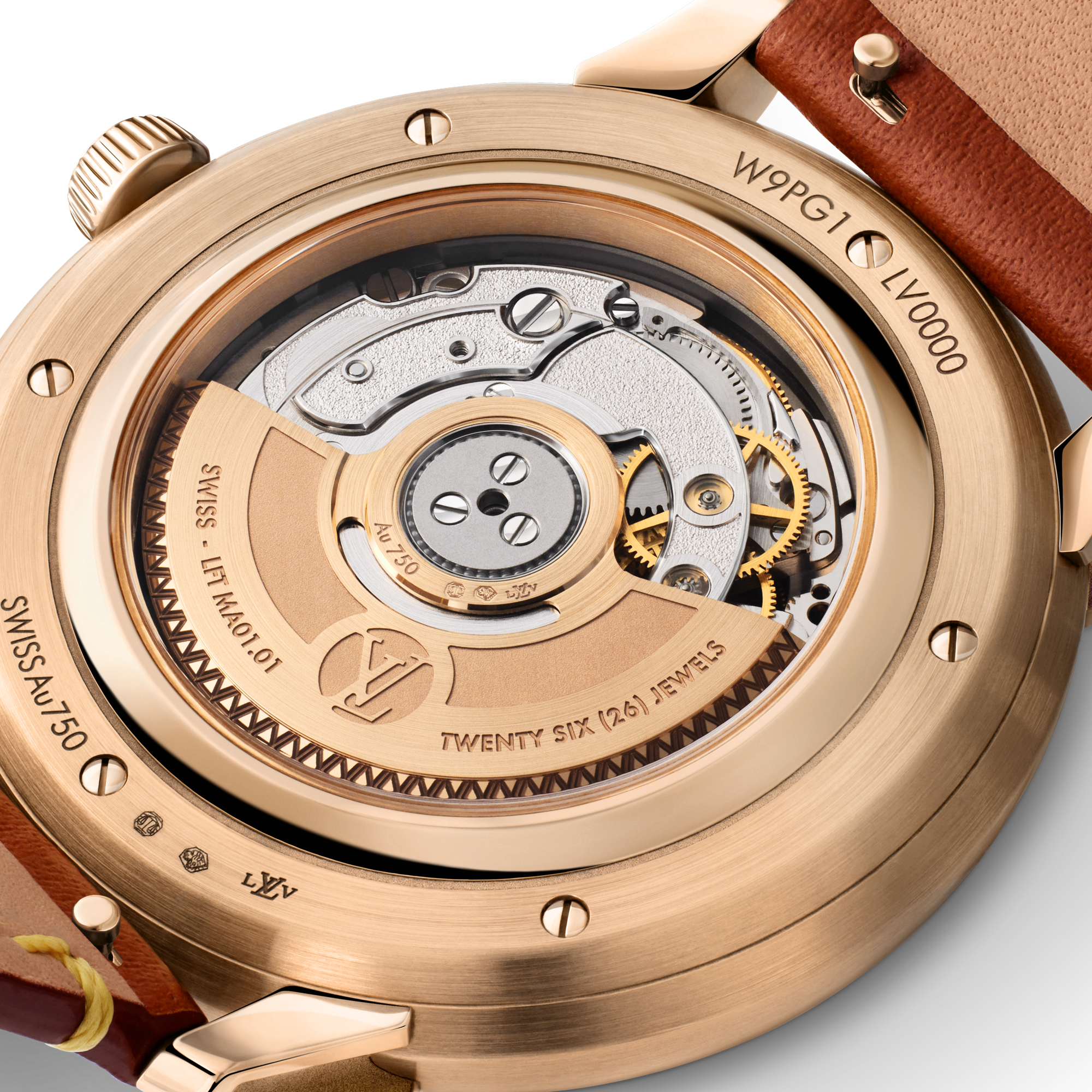 Tambour Convergence, Automatic, 37mm, Rose Gold  in Watches
