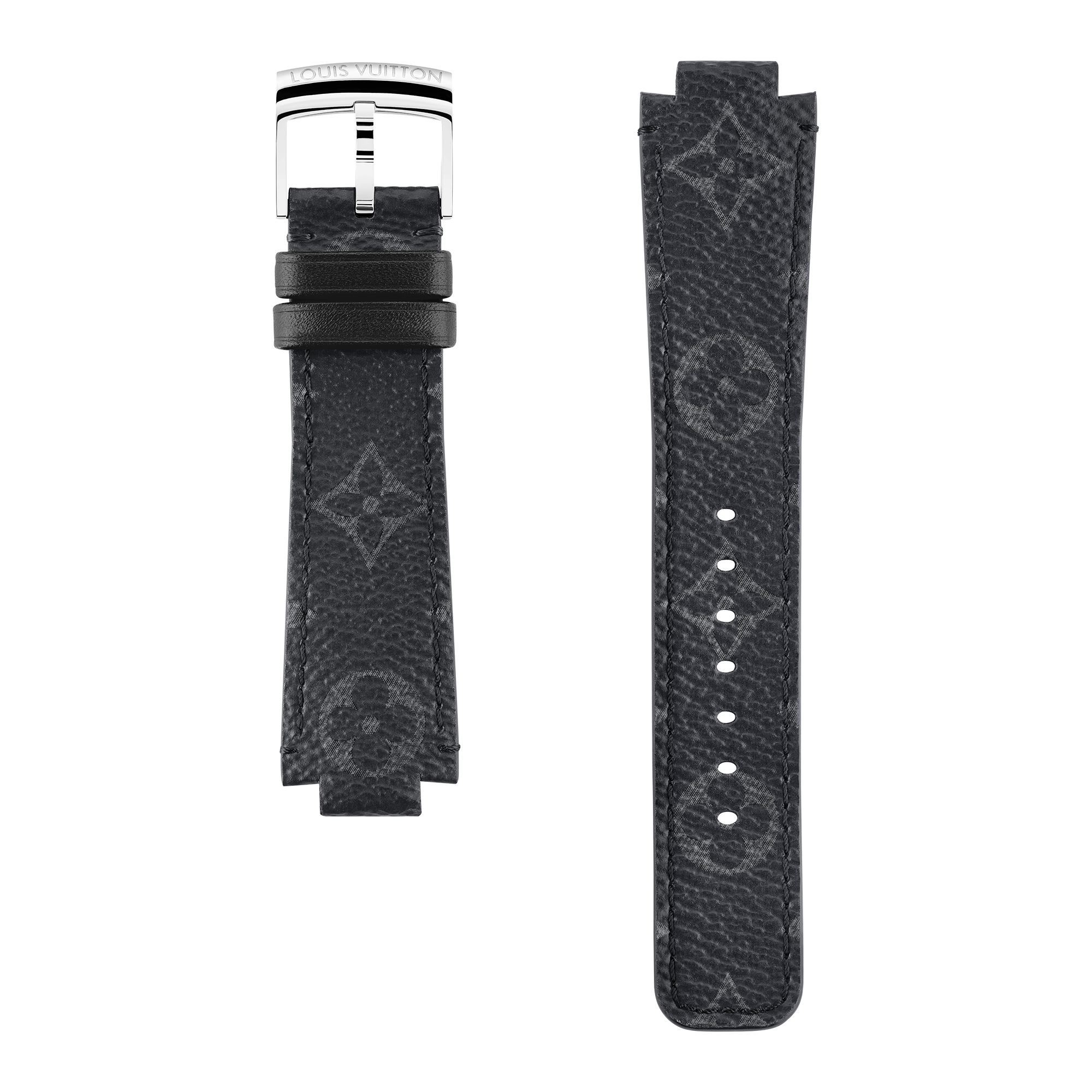 Tambour Eclipse Monogram Canvas Strap  in Watches