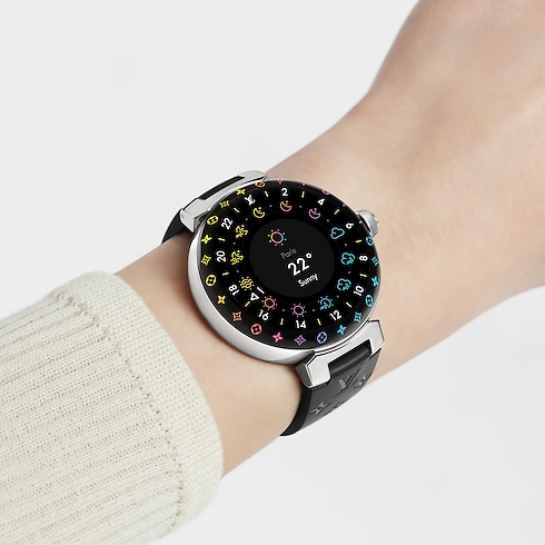 Tambour Horizon Light Up Connected Watch in Trunks, Travel and Home's High-Tech Objects and Accessories Audio, Connected Watches and Accessories collections by Louis Vuitton (Product zoom)
