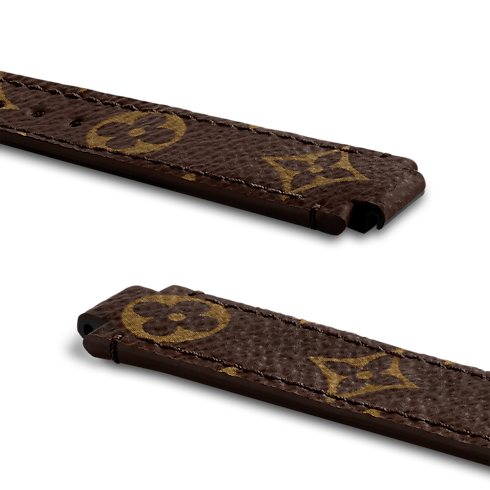 Tambour Monogram Canvas Strap in Watches's Connected Watches Connected Watches Straps & Accessories collections by Louis Vuitton (Product zoom)