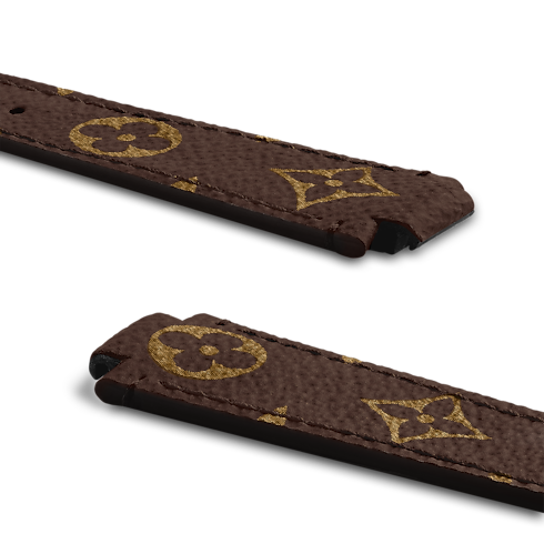 Tambour Monogram Canvas Strap in Watches's Connected Watches Connected Watches Straps & Accessories collections by Louis Vuitton (Product zoom)