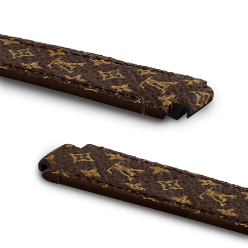 Tambour Nanomonogram Canvas Strap in Women's Jewellery My LV Tambour collections by Louis Vuitton (Product zoom)