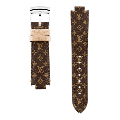 Tambour Nanomonogram Canvas Strap in Women's Jewellery My LV Tambour collections by Louis Vuitton (Product zoom)