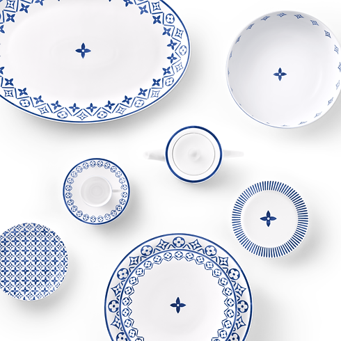 Teapot Monogram Flower Tile in Trunks, Travel and Home's Home and Art of Dining Art of Dining collections by Louis Vuitton (Product zoom)