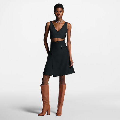 Technical Gabardine Crop Top in Women's Ready-to-Wear Tops collections by Louis Vuitton (Product zoom)