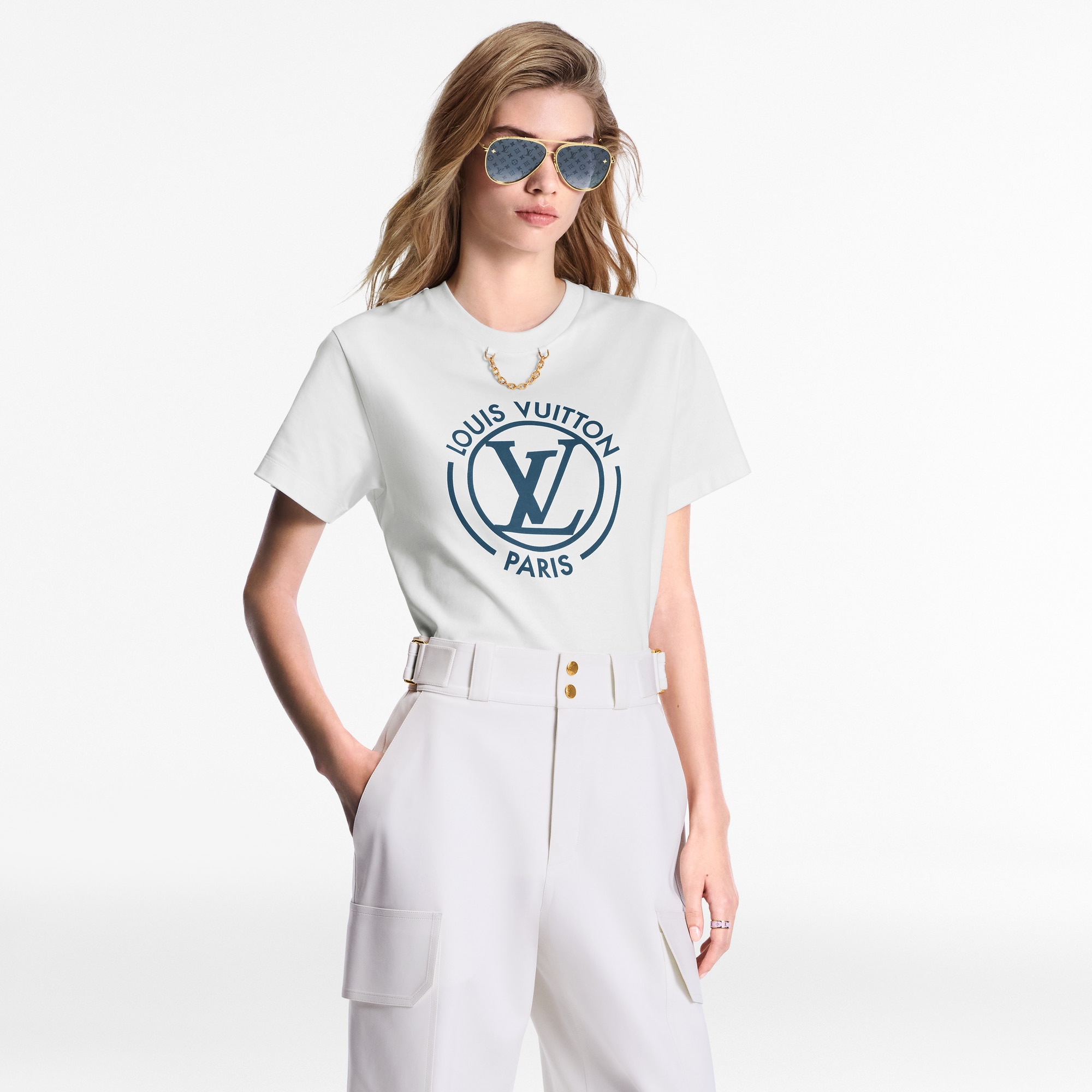 Technical Jersey Cargo Pants  in Women