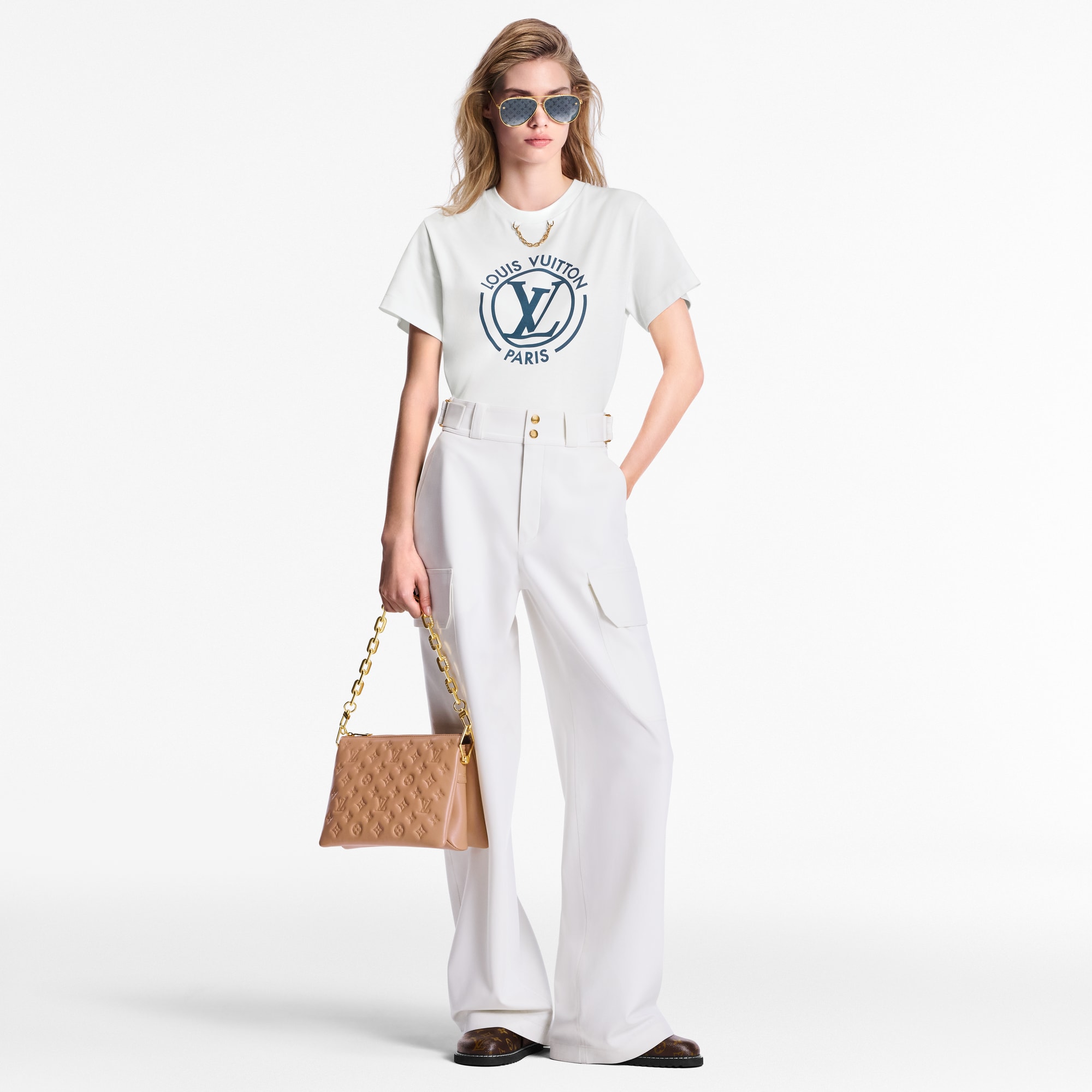 Technical Jersey Cargo Pants  in Women
