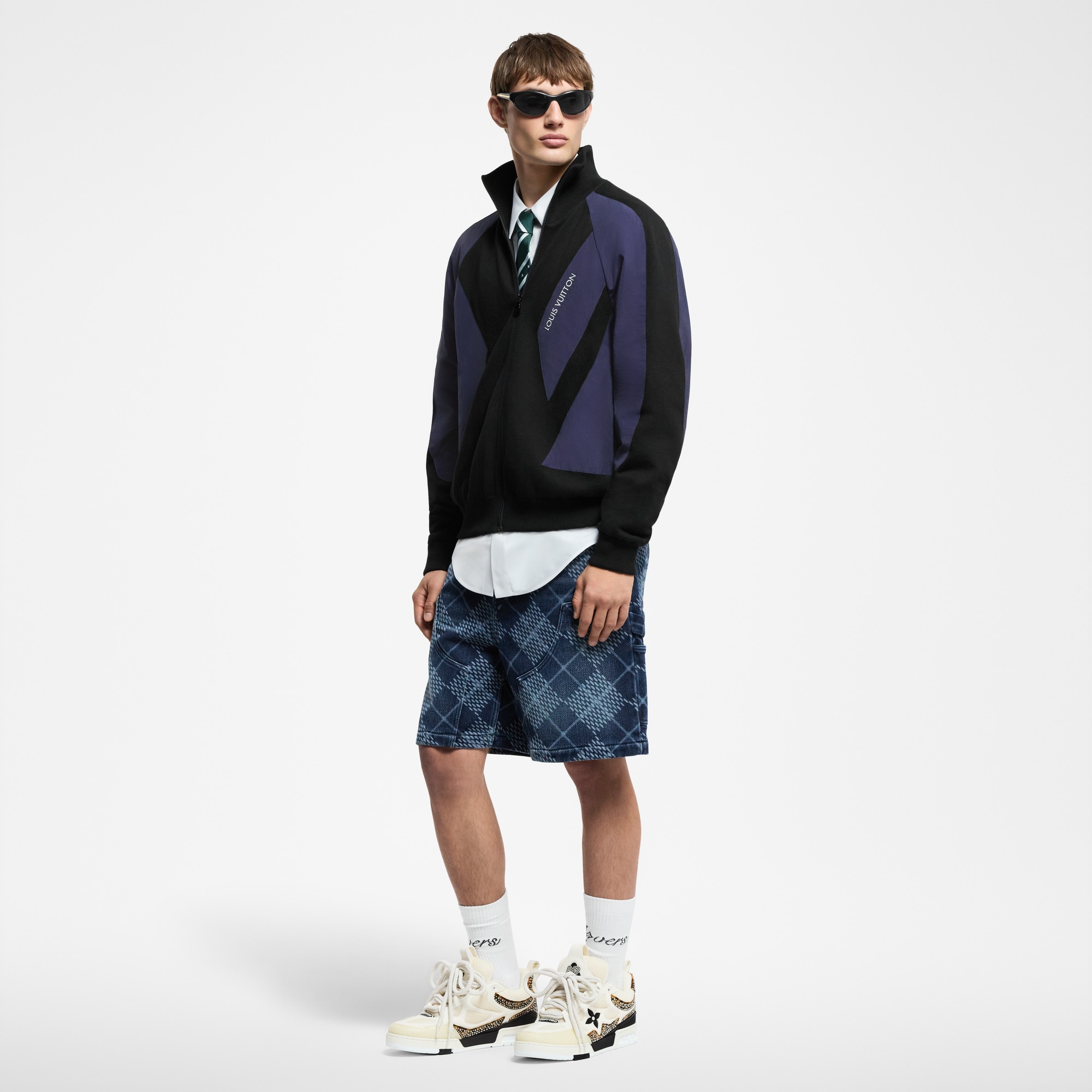 Technical Nylon And Cotton Blouson  in Men
