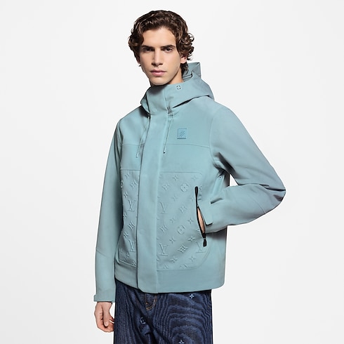 Technical Velvet Rain Jacket in Men's Ready-to-Wear Outerwear and Coats collections by Louis Vuitton (Product zoom)